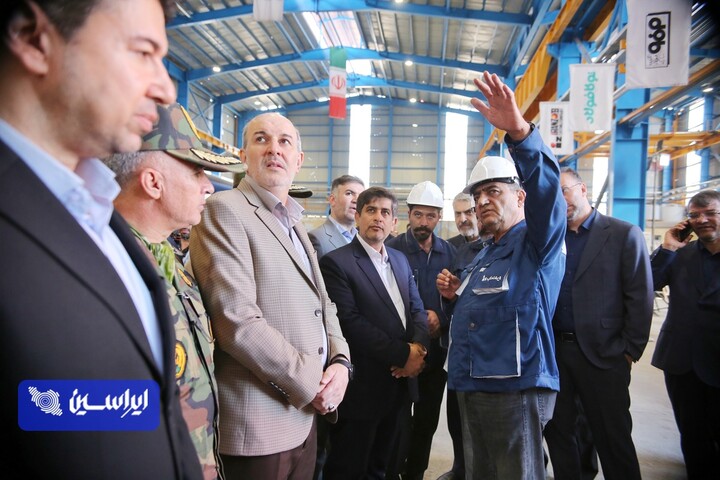 آیین افتتاح کارخانه شماره ۲ ایران‌ذوب