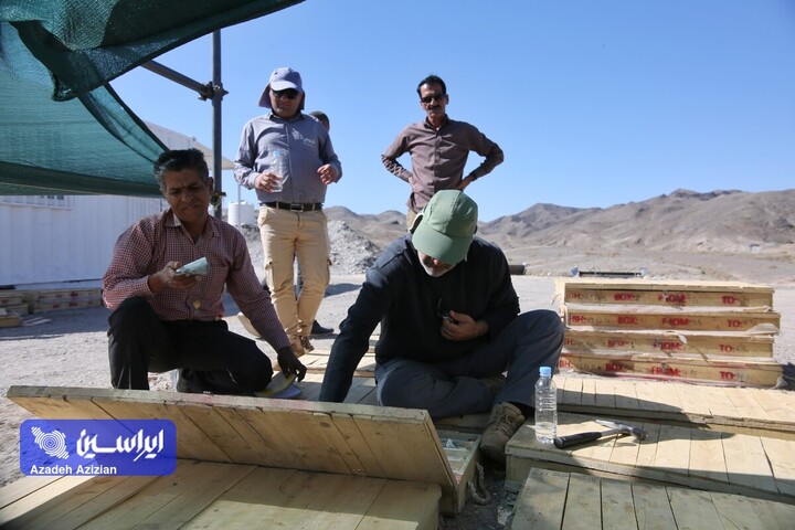 عملیات اکتشاف در پهنه چغندری اردستان