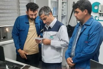 پایش شبانه تولید و لجستیک در فولاد سنگان